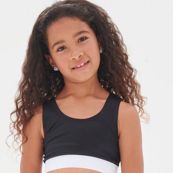Kids fashion crop top Thumbnail