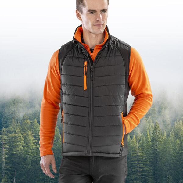 compass padded softshell gilet Thumbnail